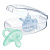 Пустышка Physioforma Soft blue 2-6 месяцев 2 штуки Chicco 8058664175383